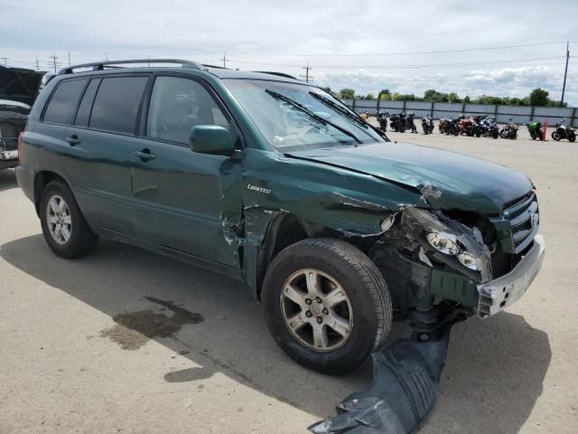 2002 Toyota Highlander Limited