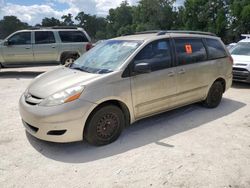 Salvage cars for sale at Ocala, FL auction: 2010 Toyota Sienna CE