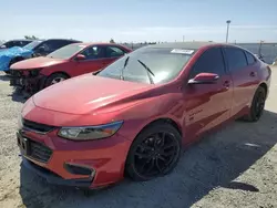 Salvage cars for sale at Antelope, CA auction: 2016 Chevrolet Malibu LT