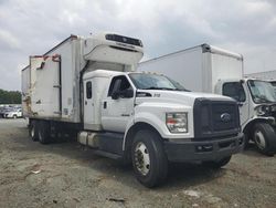 Salvage trucks for sale at Shreveport, LA auction: 2019 Ford F750 Super Duty