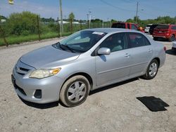 Salvage cars for sale from Copart Indianapolis, IN: 2011 Toyota Corolla Base