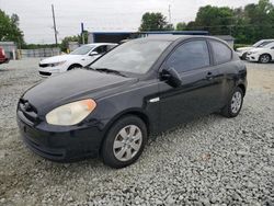 Salvage cars for sale from Copart Mebane, NC: 2009 Hyundai Accent GS