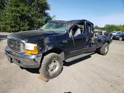 Salvage cars for sale at Woodburn, OR auction: 1999 Ford F350 SRW Super Duty