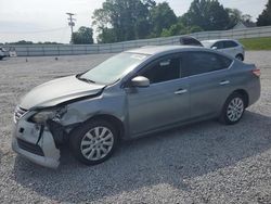 Salvage cars for sale from Copart Gastonia, NC: 2014 Nissan Sentra S