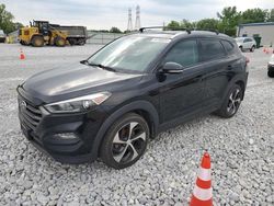 Buy Salvage Cars For Sale now at auction: 2016 Hyundai Tucson Limited