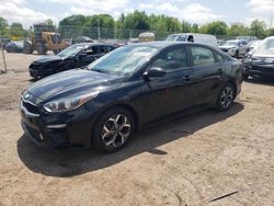 Salvage cars for sale at Chalfont, PA auction: 2019 KIA Forte FE