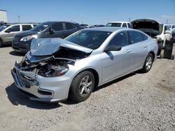 Salvage cars for sale from Copart Tucson, AZ: 2018 Chevrolet Malibu LS