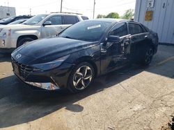Salvage cars for sale from Copart Chicago Heights, IL: 2021 Hyundai Elantra SEL