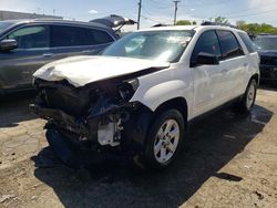 Salvage cars for sale at Chicago Heights, IL auction: 2015 GMC Acadia SLE