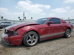 Salvage cars for sale from Copart Mercedes, TX: 2012 Ford Mustang