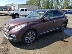 Infiniti salvage cars for sale: 2016 Infiniti QX50