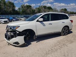 Nissan Pathfinder Vehiculos salvage en venta: 2017 Nissan Pathfinder S