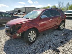 Salvage cars for sale from Copart Wayland, MI: 2010 Chevrolet Equinox LTZ