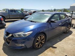 Salvage cars for sale at San Martin, CA auction: 2016 Nissan Maxima 3.5S