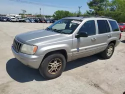 Jeep Grand Cherokee salvage cars for sale: 2000 Jeep Grand Cherokee Limited