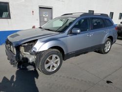 Salvage cars for sale from Copart Farr West, UT: 2013 Subaru Outback 2.5I Premium