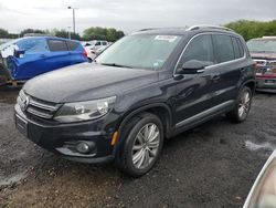 Salvage cars for sale at East Granby, CT auction: 2012 Volkswagen Tiguan S