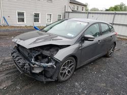 Salvage cars for sale from Copart York Haven, PA: 2018 Ford Focus SEL