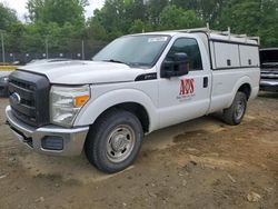 Salvage cars for sale at Waldorf, MD auction: 2011 Ford F250 Super Duty