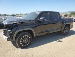 Salvage cars for sale at San Martin, CA auction: 2022 Toyota Tundra Crewmax Limited