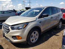 Salvage cars for sale at Elgin, IL auction: 2018 Ford Escape S