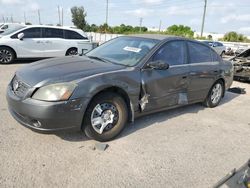Salvage cars for sale at Miami, FL auction: 2006 Nissan Altima S