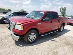 Salvage cars for sale from Copart Kansas City, KS: 2008 Ford F150 Supercrew