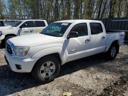 Salvage cars for sale from Copart Candia, NH: 2013 Toyota Tacoma Double Cab