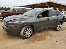 Salvage cars for sale at Tanner, AL auction: 2016 Jeep Cherokee Limited