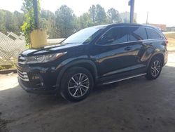 Toyota Highlander salvage cars for sale: 2019 Toyota Highlander SE