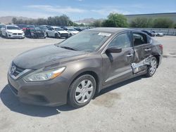 Salvage cars for sale at Las Vegas, NV auction: 2016 Nissan Altima 2.5