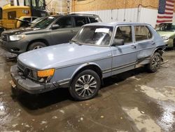 Salvage cars for sale at Anchorage, AK auction: 1985 Saab 900
