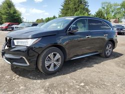 Acura salvage cars for sale: 2019 Acura MDX