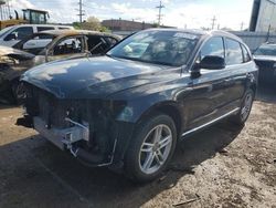 Salvage cars for sale at Chicago Heights, IL auction: 2014 Audi Q5 Premium Plus