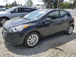 Salvage cars for sale from Copart Graham, WA: 2016 Hyundai Elantra GT