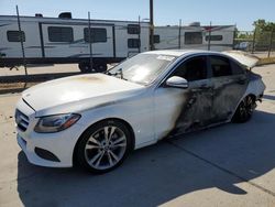 Mercedes-Benz salvage cars for sale: 2018 Mercedes-Benz C300