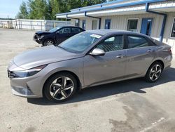 Salvage cars for sale from Copart Arlington, WA: 2023 Hyundai Elantra Limited