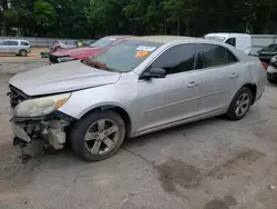 Salvage cars for sale at Austell, GA auction: 2015 Chevrolet Malibu LS