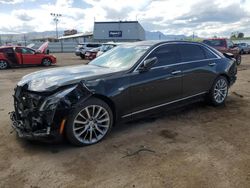 Salvage cars for sale at Colorado Springs, CO auction: 2017 Cadillac CT6 Luxury