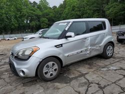Salvage cars for sale at Austell, GA auction: 2012 KIA Soul