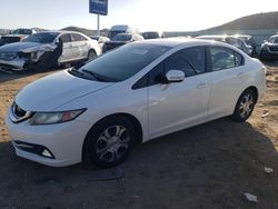 Salvage cars for sale from Copart Albuquerque, NM: 2013 Honda Civic Hybrid L
