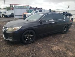 Salvage cars for sale at Kapolei, HI auction: 2015 Honda Accord EX