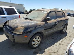 Salvage cars for sale from Copart Martinez, CA: 2005 Hyundai Tucson GLS