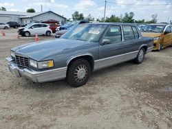 Salvage cars for sale at Pekin, IL auction: 1992 Cadillac Deville