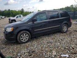 Salvage cars for sale at Candia, NH auction: 2009 Chrysler Town & Country Touring