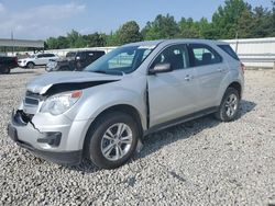 Salvage cars for sale from Copart Memphis, TN: 2015 Chevrolet Equinox LS