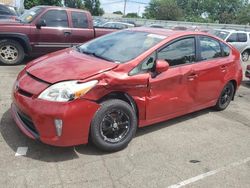 Toyota Prius salvage cars for sale: 2013 Toyota Prius