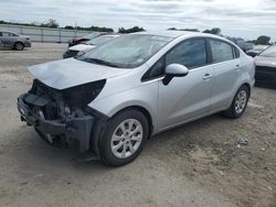 Salvage cars for sale at Kansas City, KS auction: 2016 KIA Rio LX