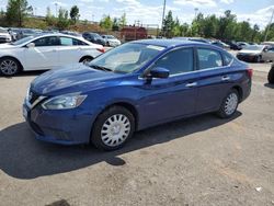 Nissan Sentra s salvage cars for sale: 2017 Nissan Sentra S