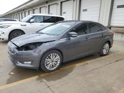 Salvage cars for sale at auction: 2017 Ford Focus Titanium